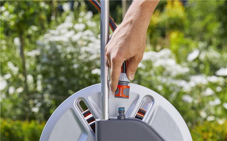 Gardena CleverRoll L Easy Metall Großer Schlauchwagen bis 100 m Kapazität - Bild 7 von 9